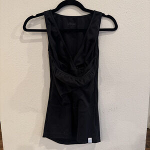 Lalabu Soothe Shirt Black Babywearing Tank Top Medium